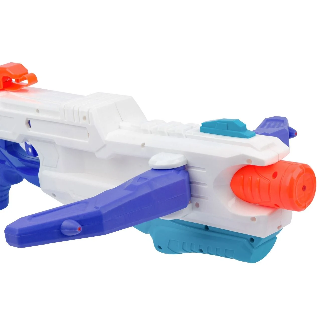 Pistol de Apa din Plastic Alb cu 3 Tevi 59cm - imagine 2