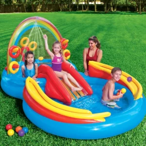 Piscina cu Fantana Arteziana pentru Copii 2.97x1.93x1.35m - Intex